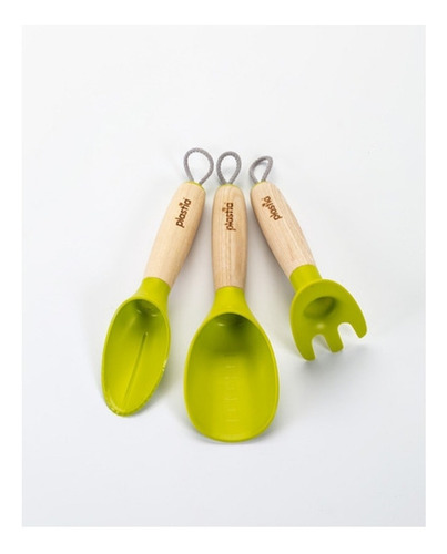 Accesorio Jardín Set Jardinería Verde Rehau X3 Piezas 333939