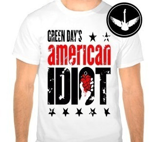 Camiseta Green Day American Idiot Banda Punk Rock Hc Es01 