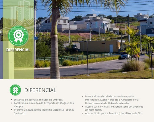 Imagem 12 de 20 de Terreno No Condomínio 361,00 M² Região Do Putim, São Jose Dos Campos - Sp - 3406