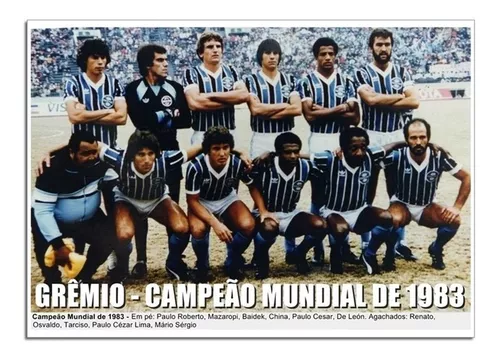 Grêmio Campeão Mundial '83 (capa do compacto em vinil)