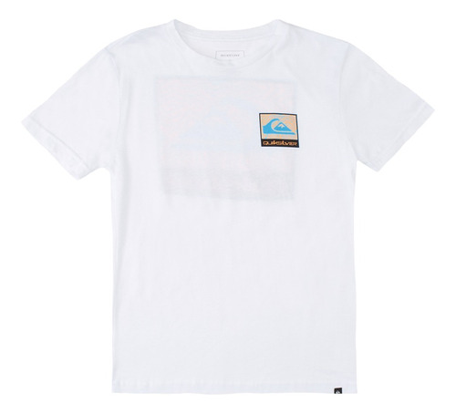 Polera Quiksilver Sun Damage Niño White