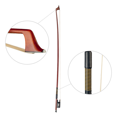 Laço De Viola 4/4 Clássico De Madeira Do Brasil Vb0908-029,