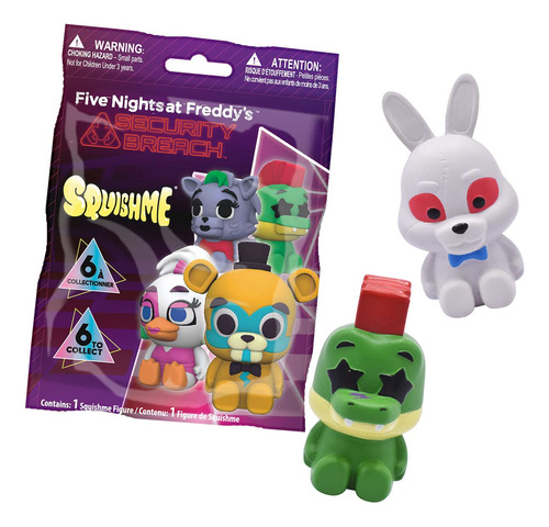 Just Toys Llc Five Nights At Freddy's Security Breach Squish