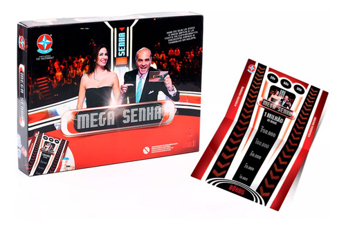 Jogo Mega Senha - Estrela