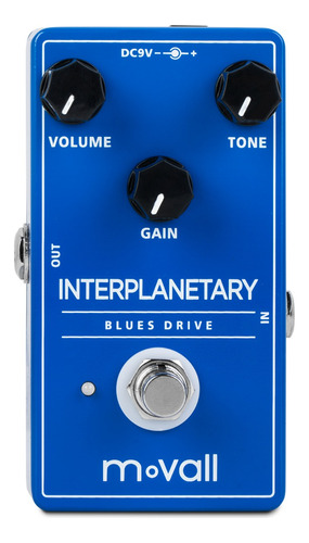 Pedal De Efectos Movall Mp100 Interplanetary Blues Overdrive