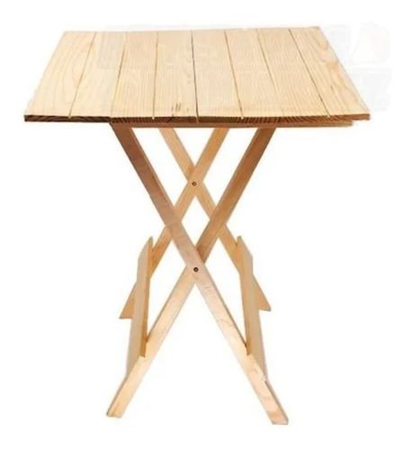 Mesa Plegable De Madera