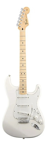 Guitarra eléctrica Fender Standard Stratocaster de aliso arctic white con diapasón de palo de rosa
