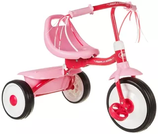 Triciclo Radio Flyer Ready To Ride Rosa - 1 A 3 Anos