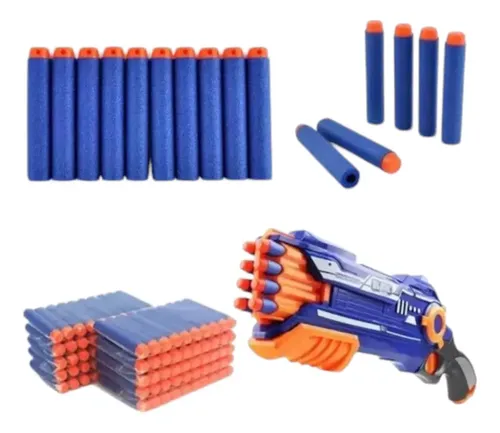 Kit 36 Dardos Lançador Nerf Bala Munição Refil Para Nerf | MercadoLivre