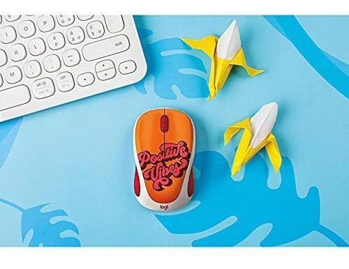 Mouse Inalambrico Logitech Design Collection Positive Vibes