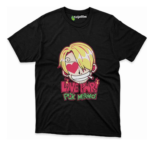 Playera Ole Pwr Sanji One Piece