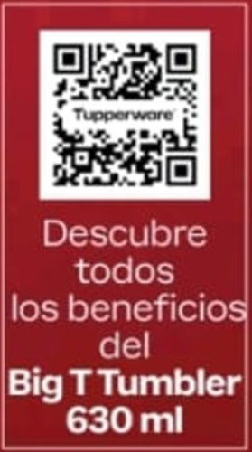 Termo Tupperware Big T 630ml Frio Caliente Rosa Chicle