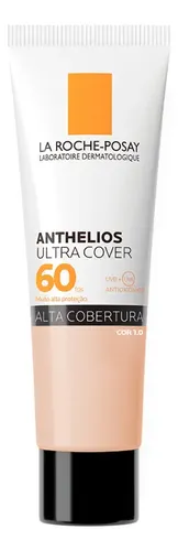 Protetor Solar Com Cor FPS 60 Cor 1.0 Ultra Cover La Roche-Posay 30g