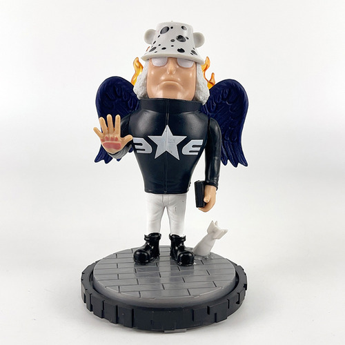 Figuras One Piece X7 Seraphims Shichibukai Jinbe Kuma Pvc