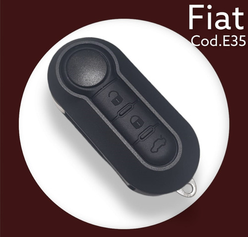 Carcasa Llave Fiat Punto, Siena, 500, Palio, 500 X, 500 L