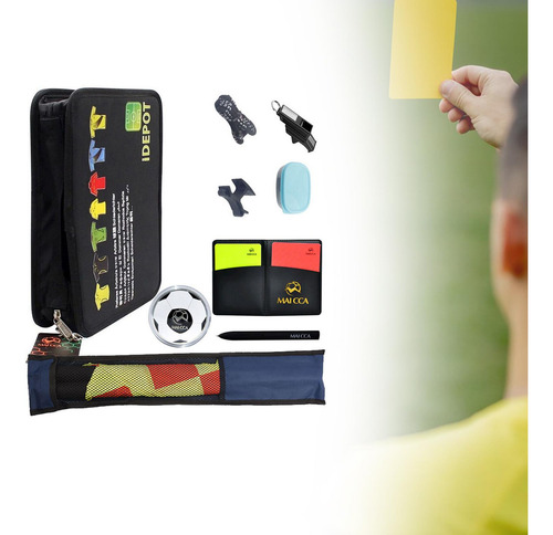 Bolsa De Accesorios Para Árbitro De Fútbol, Juego De