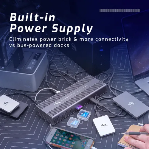 Estación De Acoplamiento Owc Thunderbolt Go Dock 11 Puertos