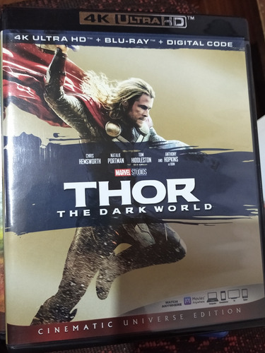 Thor The Dark World 4k Y Blu-ray 