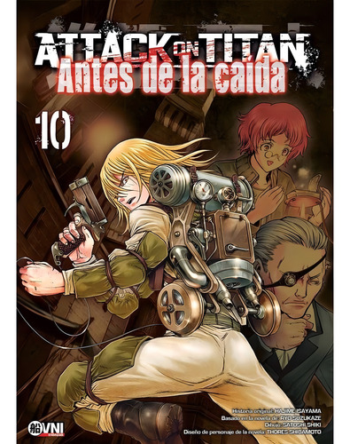 Attack On Titan: Antes De La Caida 10 - Hajime Isayama