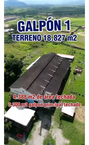 Galpon Y Terreno Zona Industrial Chivacoa Yaracuy
