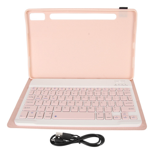 Funda Protectora De Teclado Rosa Para Tableta Tab P11 Pro Bt