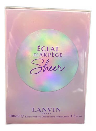 Perfume Eclat Sheer De Lanvin Dama  Garantizadoenvío Gratis