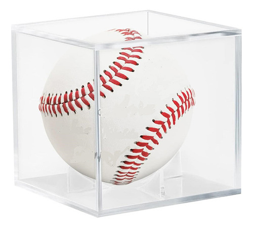 Expositor Transparente Con Base De 2 Peniques Para Pelota De