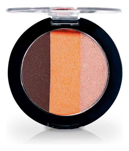Sombra Trío Naranja Chaos Faces 3 G Natura Orange Chaos