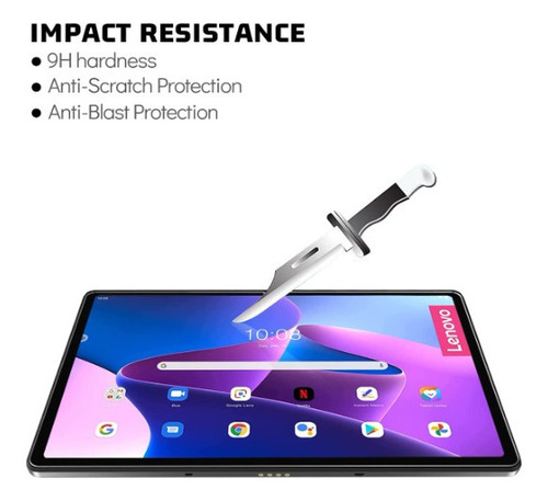 Teknet Mica Cristal Para Lenovo Tab M10 3era Gen 10.1 2022