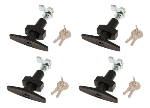 Nohle 4x Bloqueo De Manija T / Camper Top Lock Cerradura Del