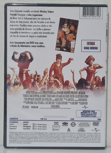 Dvd Para Wong Foo, Obrigada Por Tudo! - Julie Newmar Lacrado