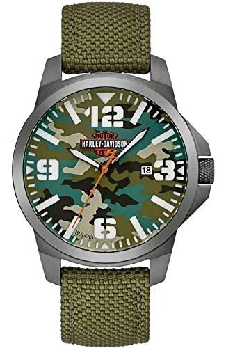 Harley-davidson 78b157 - Reloj De Acero Inoxidable Con