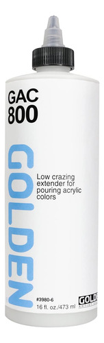 Gac-800, Polímero Acrílico, 16 Oz, Reduce Agrietamiento