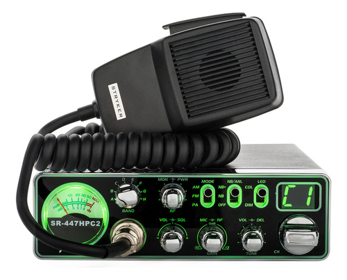 Radio Stryker 447hpc2 De 10 Metros Para Uso Pesado Am 55 W D