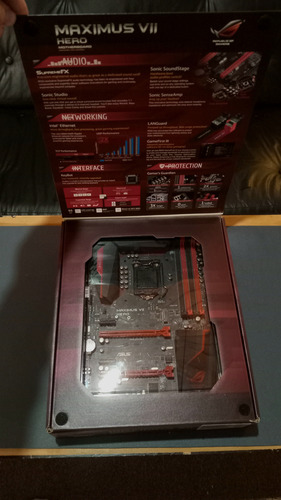 Motherboard Asus Z97 Maximus Vii Hero (se Reinicia) Negro