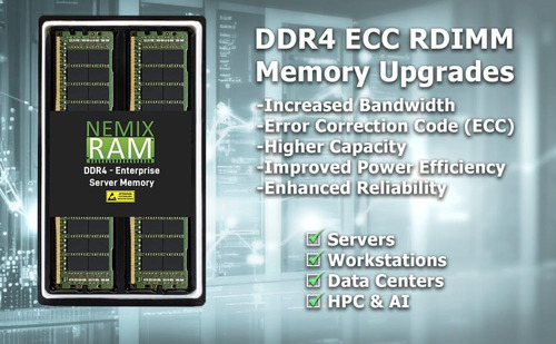 Nemix Ram 32gb (4x8gb) Ddr4 2666mhz -black
