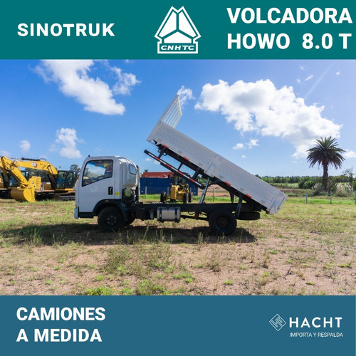 Sinotruk Howo 8.0t Volcadora 4.3m3