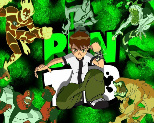 Ben 10 Clássico Completo Dublado + 3 Filmes Em Dvd (Usado)