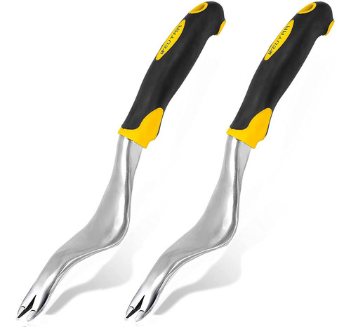 Ppyy 2 Peças De Extrator De Ervas Daninhas Manual Para