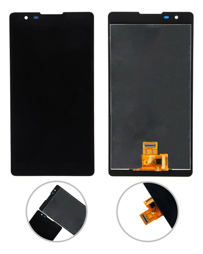 Pantalla Display Táctil Para Lg X Power, K220, K210 Cal Ori Negro