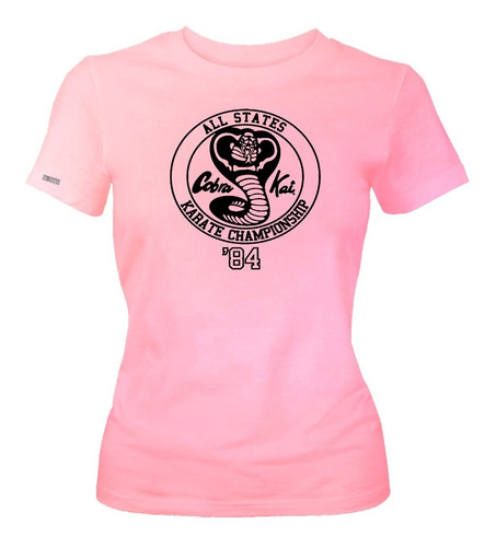 Camiseta All States Cobra Kai Serie Nasu Dama Mujer Ikrd