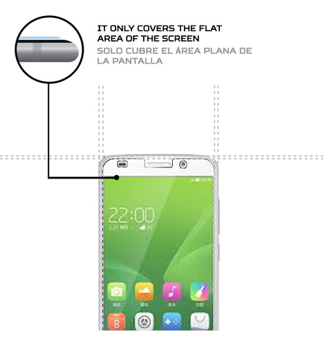 Protector De Pantalla Antishock Para Tcl 3s M3g