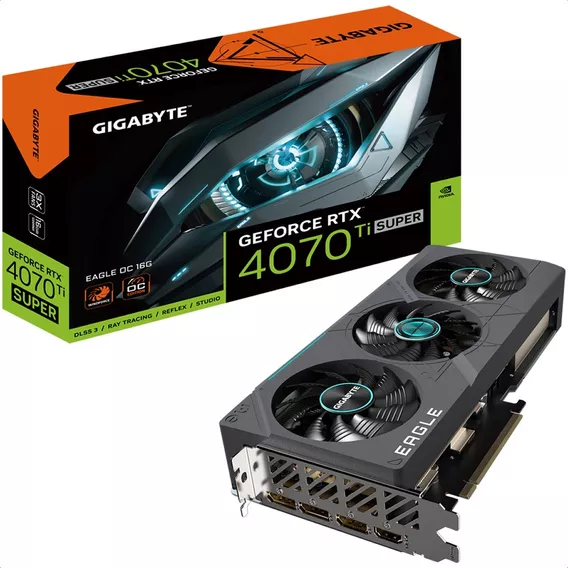 Tarjeta Video Gigabyte Rtx 4070 Ti Super Eagle Oc 16g 16gb