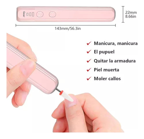 Furadeira De Esmalte De Plástico Sem Fio, Tipo C