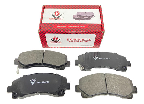 Pastillas De Freno Chevrolet D-max 2010-2019 Marca Forwell