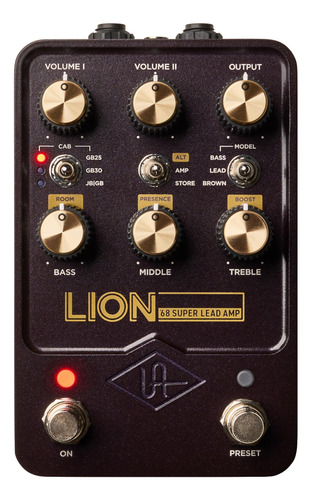 Universal Audio Lion 68 Super Lead Amp Pedal