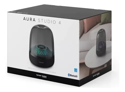 Caixa de Som Harman Kardon Aura Studio 4 Preta com Bluetooth 130W