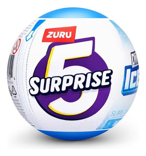 Zuru 5 Surprise Dino Strike Ice Age Esfera Nuevo
