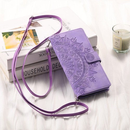 Funda Tipo Libro De Piel Con Tapa Para Tarjetas Tipo Cartera