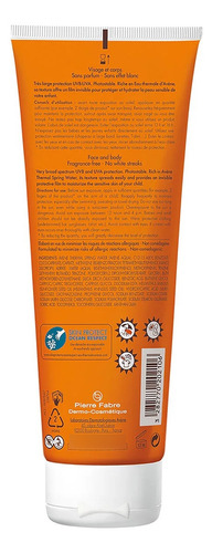 Avene Protector Solar Fps 50+ Leche P/ Niños Piel Sensible